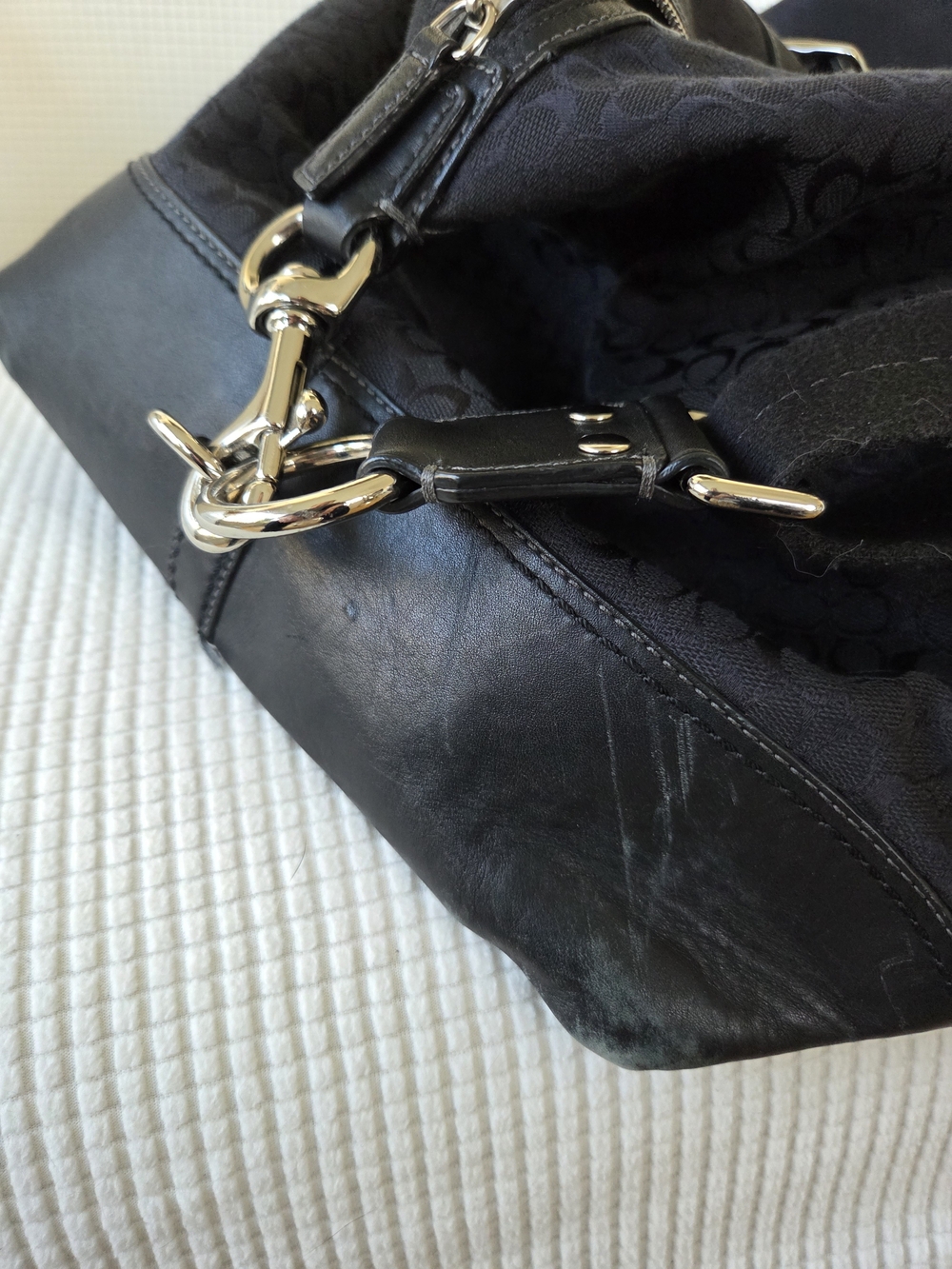 Coach Voyager XL Cabin Duffle Bag - Picture 14 of 15
